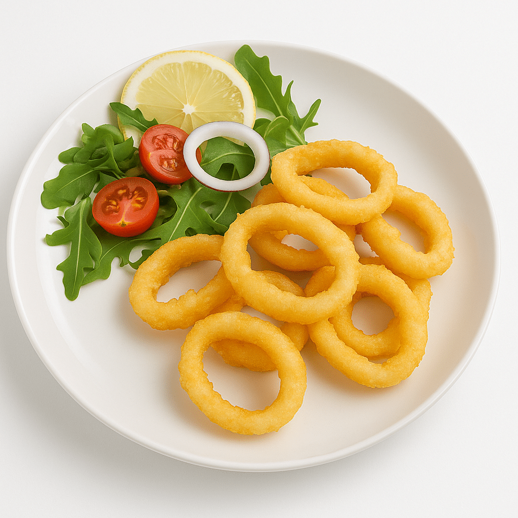 панирани калмари